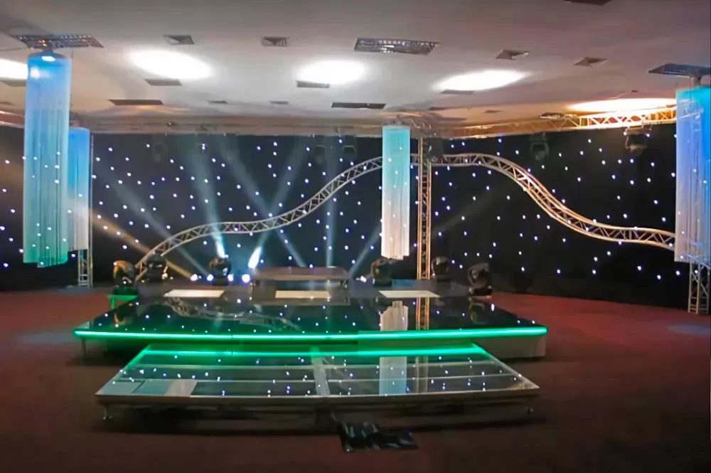 Arc Truss Indoor Construction Arc Truss Indoor Construction