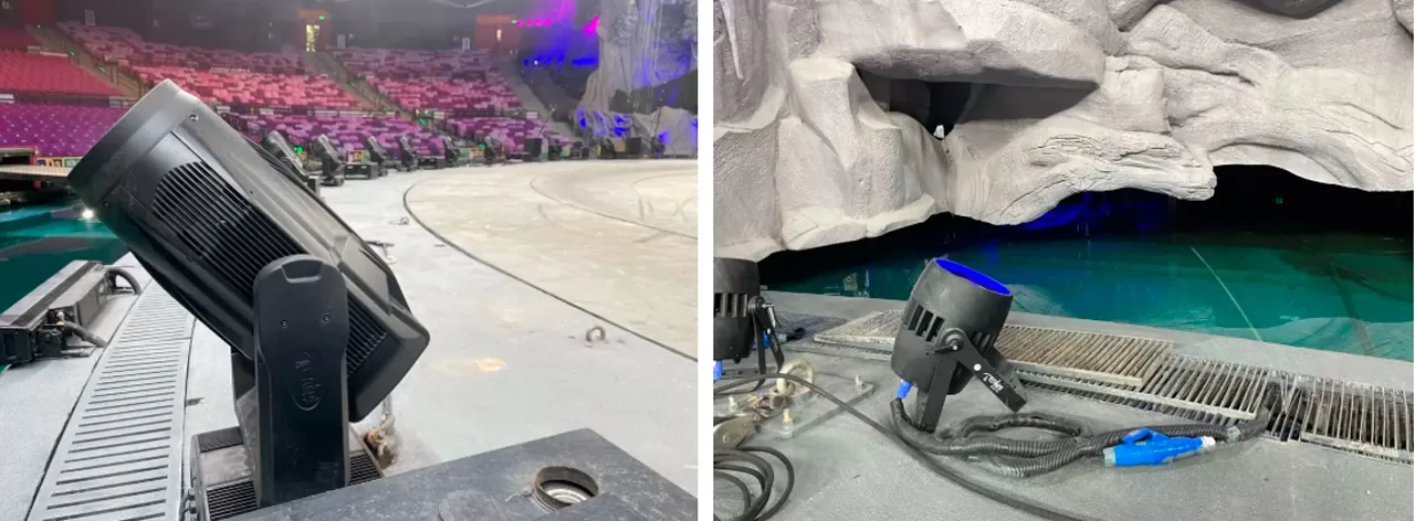 Golden Sea Fixtures Together with Chimelong International Circus Presented a Circus Feast Golden Sea Fixtures Together with Chimelong International Circus Presented a Circus Feast