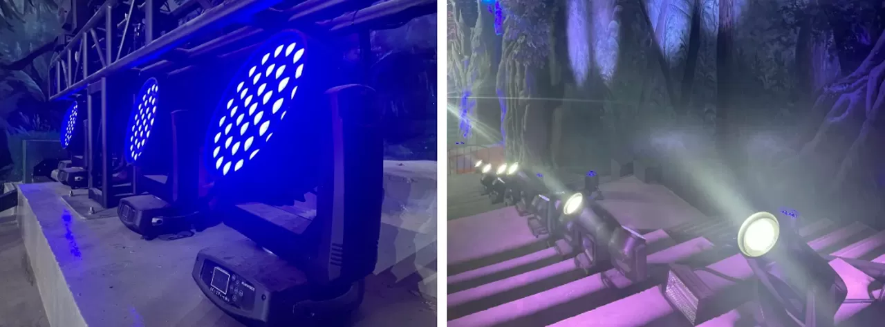 Golden Sea Fixtures Together with Chimelong International Circus Presented a Circus Feast Golden Sea Fixtures Together with Chimelong International Circus Presented a Circus Feast