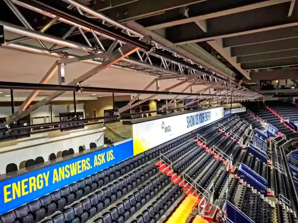 The Trusses Built the Great Arena The Trusses Built the Great Arena