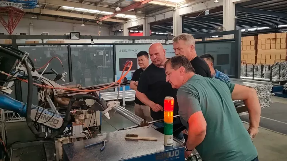 【WTC】Warmly Welcome the European Czech TAF Welding Experts to WTC to Guide the Work 【WTC】Warmly Welcome the European Czech TAF Welding Experts to WTC to Guide the Work