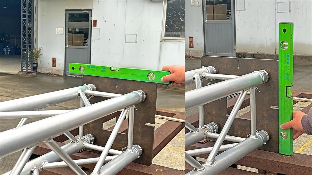 WTC Has Passed the Bearing Test of Manipulator Welding Truss WTC Has Passed the Bearing Test of Manipulator Welding Truss